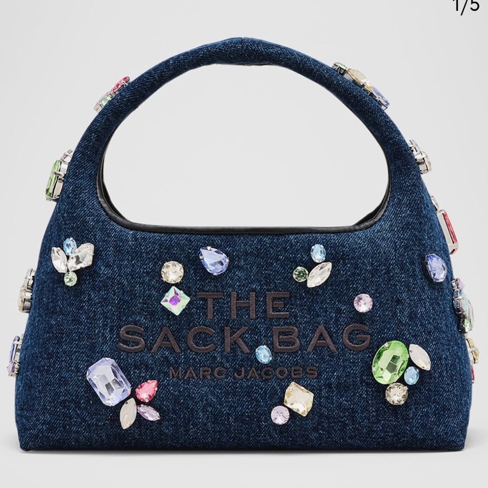 Marc Jacobs The Sack Bag in Gem Denim bag - Picture 3 of 9